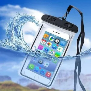 Waterproof mobile cover pouch