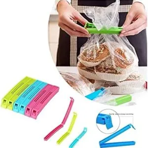 3 different size plastic food snack bag pouch clip sealer large medium small plastic snack seal sealing bag clips vacuum sealer 10pcs