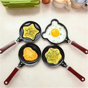 Cute shaped egg frying pan...