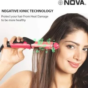 2 in 1 hair straightener and...