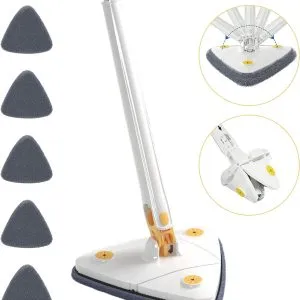 360 rotatable adjustable cleaning mop
