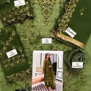 ladies embroidered suit
