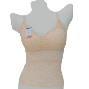Imported net paded camisole