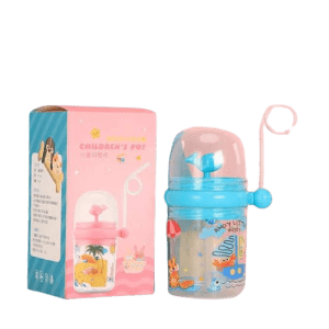 Whale Fancy Kids Water Bottle for Girls and Boy with Box
