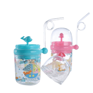 Whale Fancy Kids Water Bottle for Girls and Boy with Box